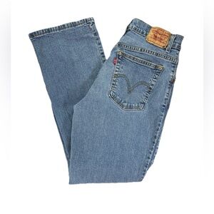 Levi’s 550 Bootcut Jeans Women's 10M Denim Blue Relaxed Cowgirl Y2K Coquette